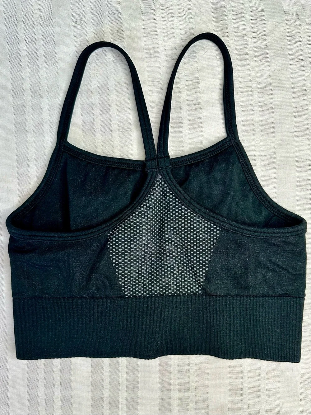 Nike Dri-FIT Black Seamless Sports Bra